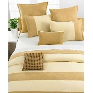 STYLE & CO. Block Suede King Pillow Shams, 1002060703 