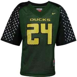   Ducks #24 Toddler Green Replica Football Jersey