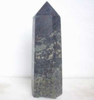 1LB 9.9 Huge Natural Black Tourmaline Quartz Crystal Point Polished 