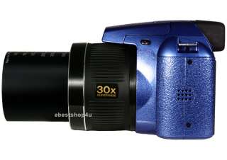 Fuji Finepix S4080 Full 720p HD 14MP Digital Camera 30X Zoom 3 TFT 