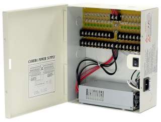   18CH 29 Amps POWER SUPPLY Distribution BOX for Security CAMERA UL LIST