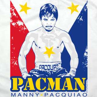 Manny Pacquiao pacman flag T shirt Filipino philippines  