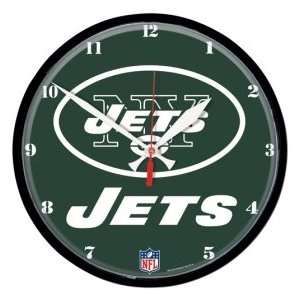  New York Jets Wall Clock   Round