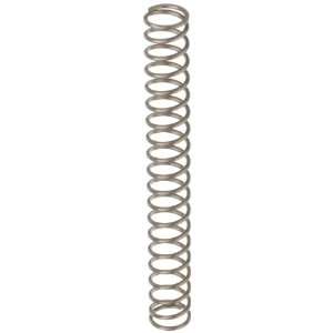 Compression Spring, Steel, Metric, 11.25 mm OD, 1.25 mm Wire Size, 21 