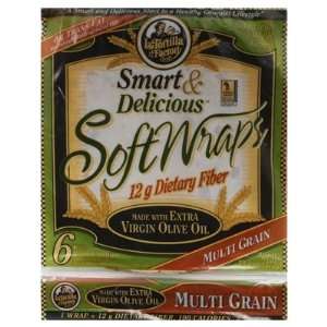 La Tortilla Factory Smart and Delicious Soft Wraps   14 Bags (6 wraps 