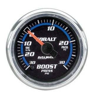  Auto Meter 6107 Cobalt Mechanical Boost / Vacuum Gauge 