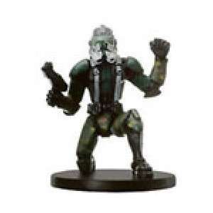  Star Wars Miniatures Clone Commander Gree # 23 