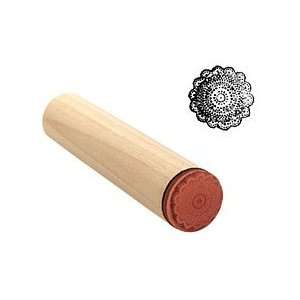   Crocheted Doily Mini Rubber Stamp 14mm Supplys Arts, Crafts & Sewing