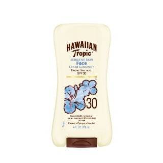 Hawaiian Tropic Sensitive Skin Oil Free Faces Sunblock Lotion   SPF 30 