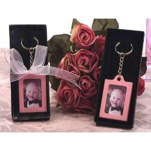  Memorable Moments Pink Keychain Photo Frame Favors Health 