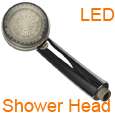   Mount Showers Head Water Bathroom Temperature Sensor RGB A5 New  
