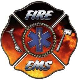 Firefighter Decal Star of Life EMT EMS MFR Fire FF19  