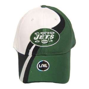   COTTON X LG LARGE GREEN FIT NEW YORK JETS HAT CAP