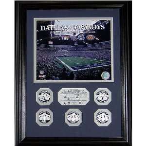 Highland Mint Dallas Cowboys 5 Time Super Bowl Champs Photomint 
