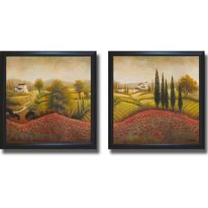  Flourishing Vineyard by Michael Marcon 2 pc Framed Canvas 