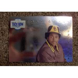 1993 Upper Deck Tony Gwynn # 11 MLB Baseball Then and Now Hologram 