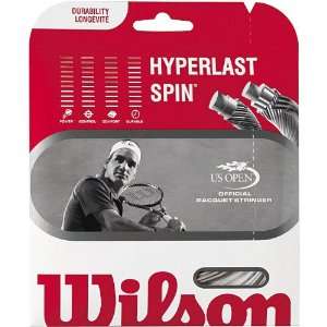  Wilson HYPERLAST SPIN 19 Tennis String Set Sports 