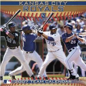  Kansas City Royals 2007 MLB 12X12 Wall Calendar Sports 
