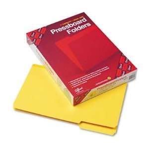   Folders, 1/3 Cut, Top Tab, Lgl, Yellow, 25/pack