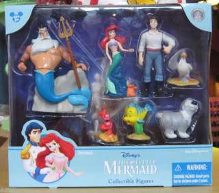 Disney Mermaid Ariel Cake Topper Figurine Playset NEW  