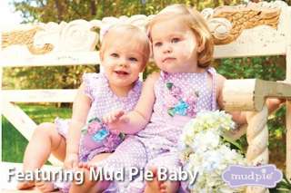 New Baby Girls Boutique Mud Pie Tres Jolie Black White Pant set 0 6m 