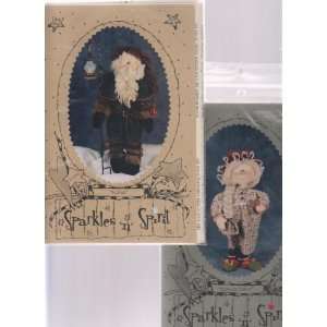  Santa & Mrs. Claus Doll Sewing Pattern ; 30 & 19 