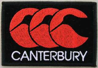 CANTERBURY RUGBY EMBROIDERED PATCH #02  