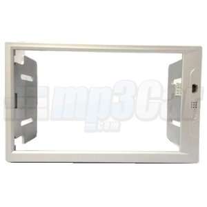  New Silver Double Din ABS Frame For Lilliput 629 or EBY 