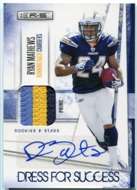 2010 Rookies and Stars Dress for Success Patch Autographs #18 Ryan 