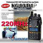 KG UVD1P TX/RX 136 174 / 216 280 220MHz HAM RADIO NEW