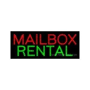  Mailbox Rental LED Sign 8 x 20