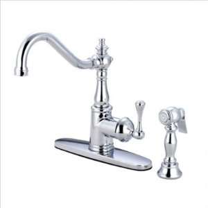 Elements of Design ES781 Kitchen Faucet with Buckingham Lever Handle 