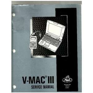  V mac III Service Manual (Revised) MAck Books