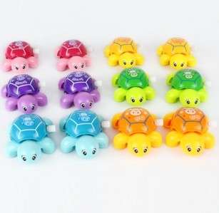 Wind up Clockwork Animal Tortoise Toys For Baby Kid in 6 Colors
