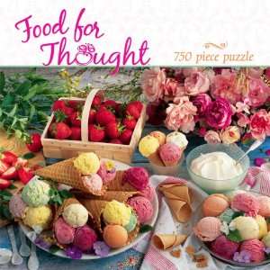  750 Piece Food For Thought Ice Cream Toys & Games