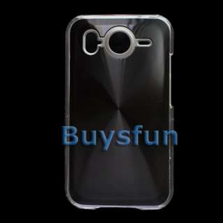 HTC DESIRE HD Metal Aluminum Hard Case Cover Black  