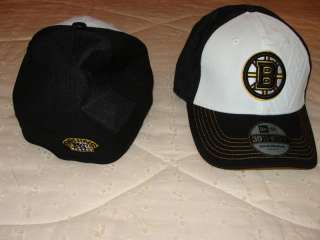 Boston Bruins New Era Hat Cap 39Thirty L/XL Deboss  