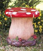 Mushroom Garden Decor Stool  