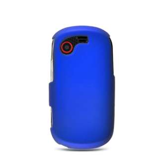 For Samsung Gravity T/SGH T669 RUBBERIZED Case Blue New  