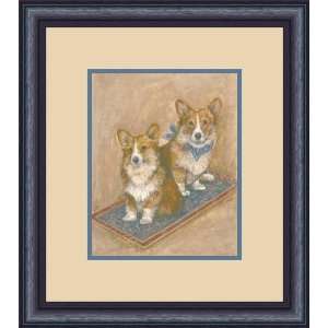 Corgis by Carol Ican   Framed Artwork 