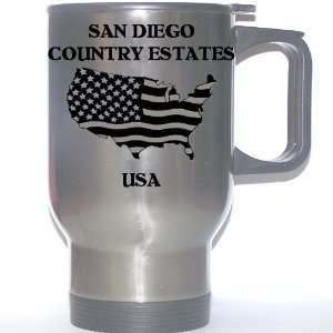 US Flag   San Diego Country Estates, California (CA) Stainless Steel 