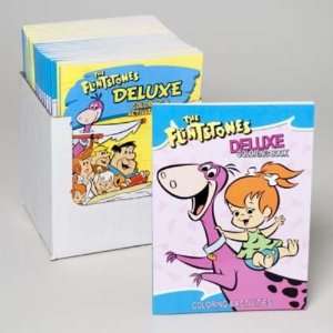  Flintstones Deluxe Coloring Book 80 Pages Case Pack 24 