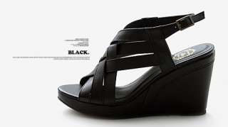 Womens Shoes Platform Wedge Strap Sandals  