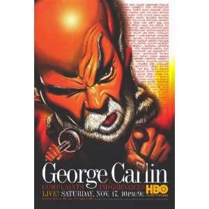  George Carlin Complaints and Grievances Movie Poster (11 