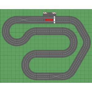com 1/32 Carrera Analog Slot Car Race Track Sets   Expanded Classic 