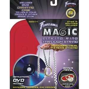  504DV Linking Ring Through String Kit w/DVD Toys & Games