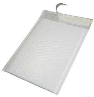 100 #5 Pearl Poly Bubble Padded Envelopes White Mailers 10.5 x 16 