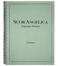 Giacomo Puccini   Suor Angelica Full Orchestral Score  