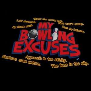  Bowling Excuses Towel by Master
