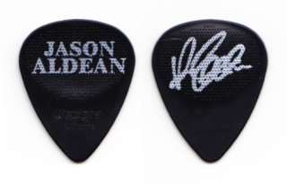 Jason Aldean Signature Black Tour Guitar Pick  